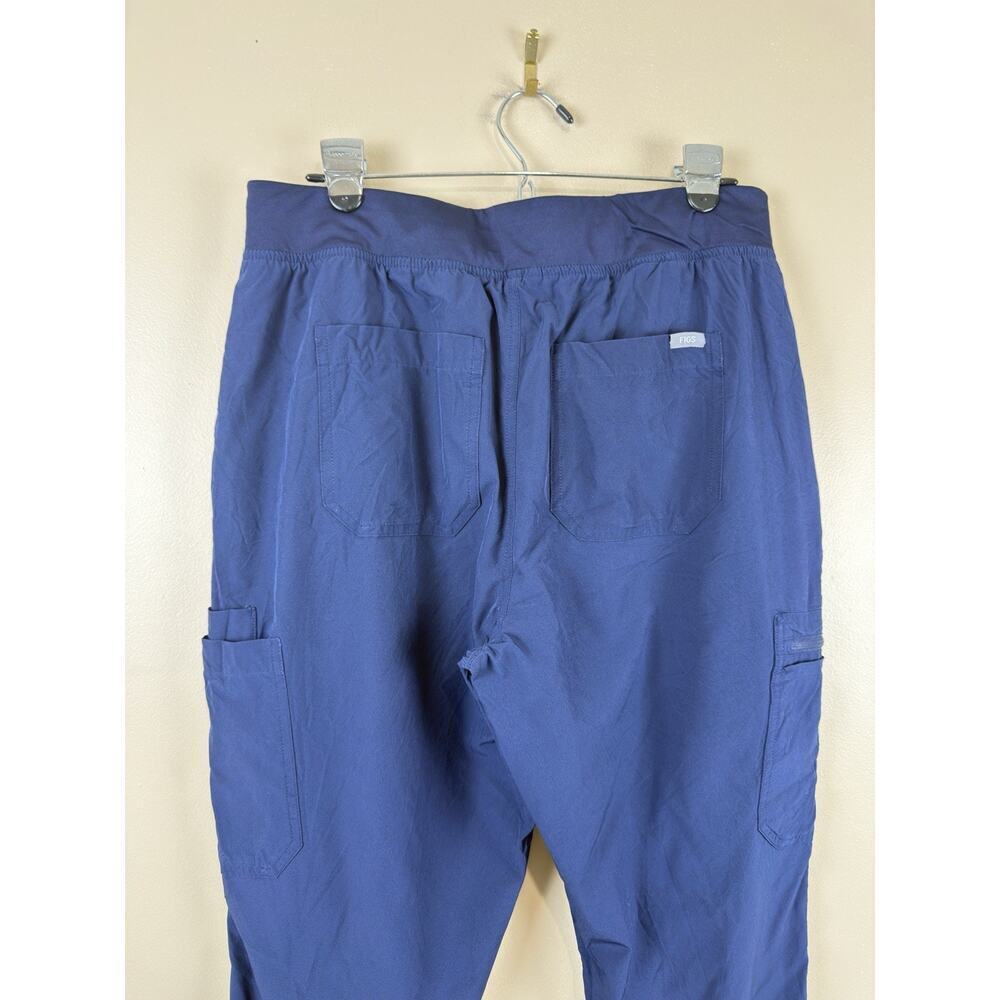 FIGS Yola FREEx Lined Scrub Pants Women’s XL High Waist Navy Blue Medical - Picture 7 of 14
